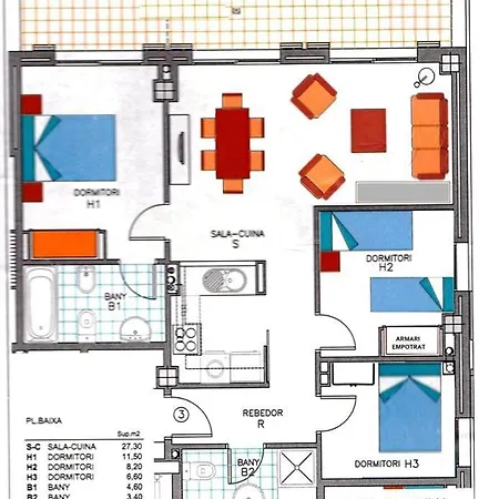 Amplio En Planta Baja Con Terraza Cala Busquets Appartamento *
